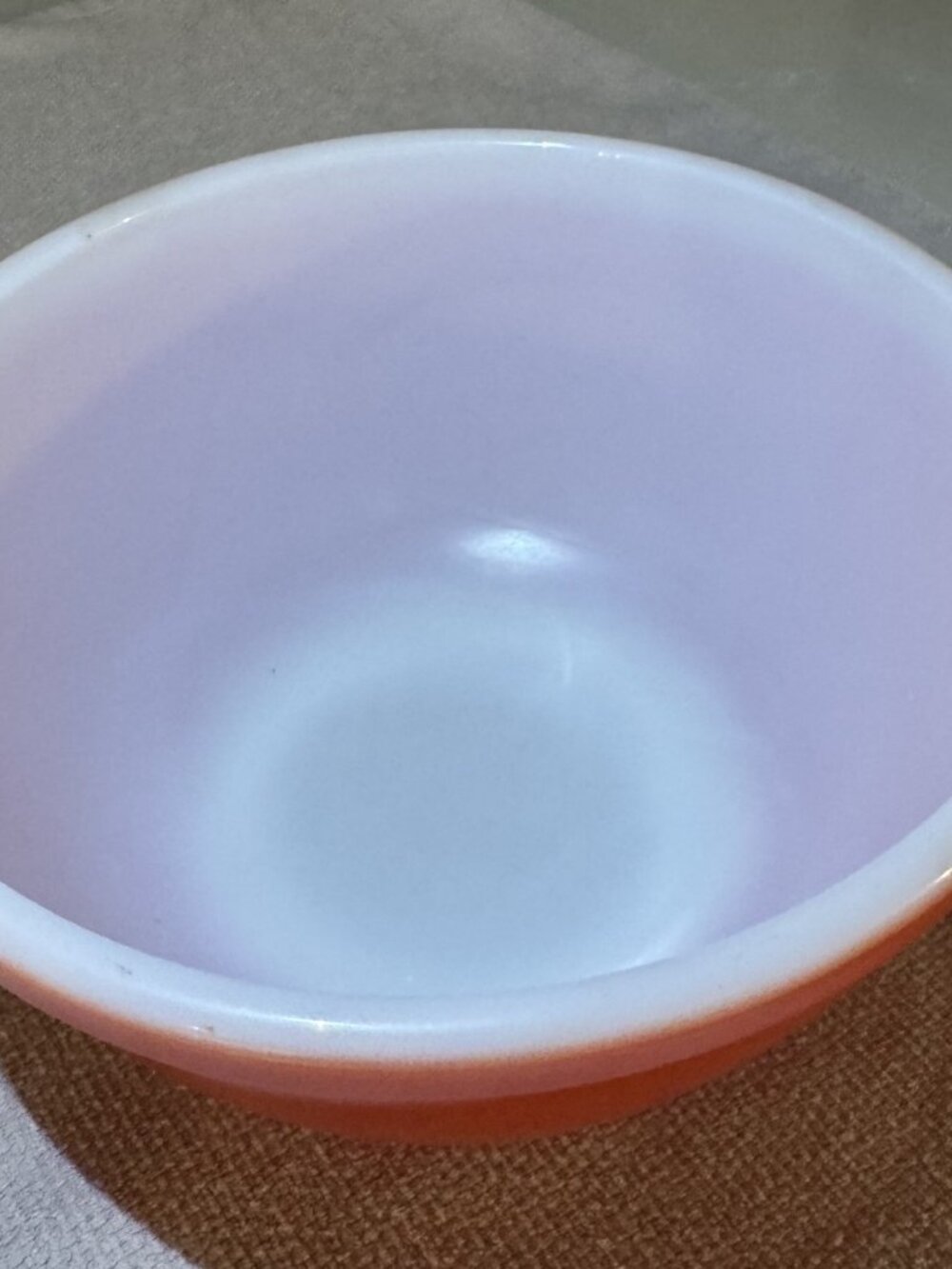 Vintage Pyrex Primary Colors 4 Bowl Set 1945-49 Rare Early Version - Picture 6 of 7